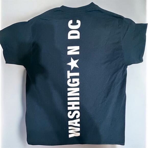 official Beyoncé Cowboy Carter Tour Washington DC city exclusive black T-shirt M - Picture 2 of 4